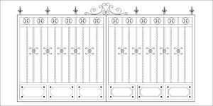 Decorative Gate Design